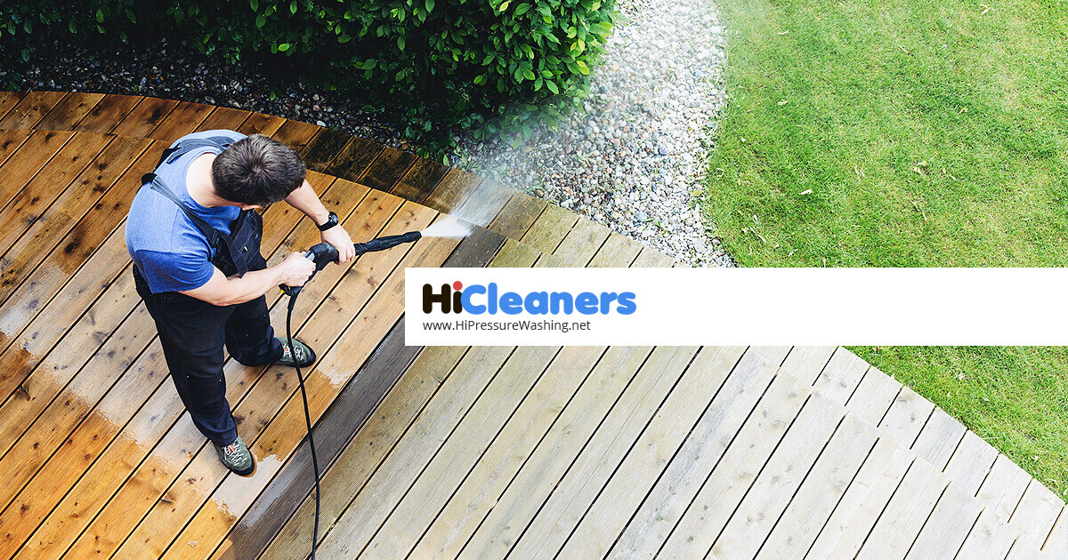 Professional Patio Pressure Washing HiCleaners